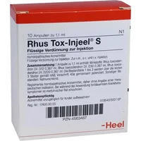 Heel Rhus TOX Injeel S Ampullen
