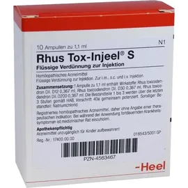 Heel Rhus TOX Injeel S Ampullen