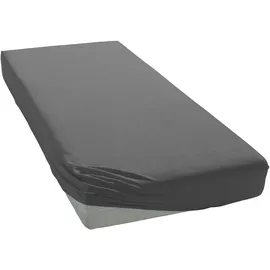 bellana Spannbettlaken Jersey-Elasthan 140 x 200 - 160 x 220 cm grau