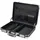 HMF Alu Aktenkoffer Herren mit Zahlenschloss, 45 x 33 x 11 cm Schwarz