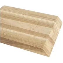 Siena Garden Brescia Schneidebrett Eiche 1-tlg. 3 x 25 x 35 cm Beige