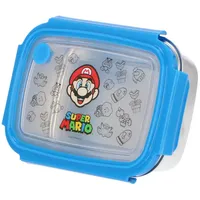 LEGO Super Mario Aluminium Brotdose für Kinder Lunchbox für Schule und Freizeit