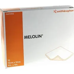 MELOLIN 10x10 cm Wundauflagen steril 10 St Verband