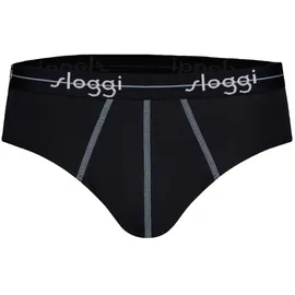 SLOGGI Herren Slips schwarz XL 4er Pack
