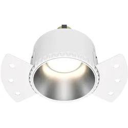 Einbaulampe Einbauleuchte Deckenlampe Deckenleuchte Wohnzimmerlampe silber matt