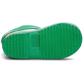 Playshoes Jungen Unisex Kinder Kurze Waldtiere aus Naturkautschuk gefüttert Gummistiefel, grün, 27 EU