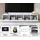 OTTO home Denver TV-Schrank 250 cm Schwarz/Braun Holzwerkstoff