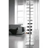 Casa Padrino Bücherregal 36 x 36 x 181 cm Weiß