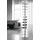 Casa Padrino Bücherregal 36 x 36 x 181 cm Weiß