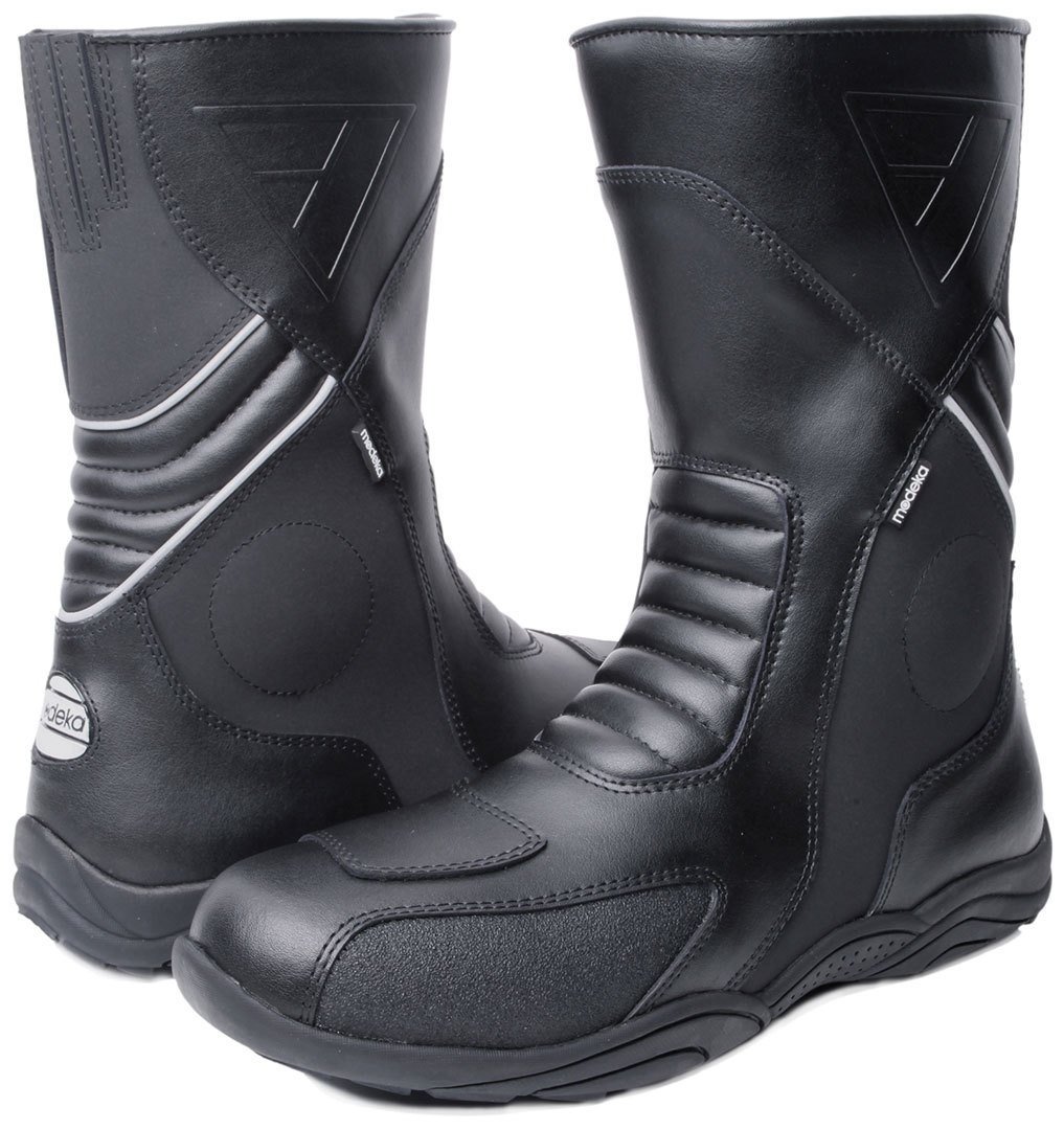 Modeka Assen Evo Motorradstiefel, schwarz, Größe 40 für Männer