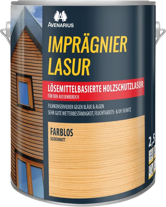 AVENARIUS Imprägnierlasur - farblos - 2,5ltr