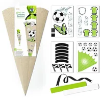 Ludwig Bähr Schultüten-Bastelset "Green Line - Fußball"
