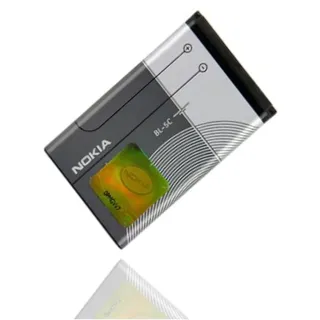 ORIGINAL Akku accu Batterie Battery für Nokia 2310, 2320, 2323, 2330 C, 2355, 2600, 2610, 2626, 2700, 2710, 2730 C, 3100, 3109 C, 3110 C, 3110 Evolve, 3120, 3125-1020mAh - Li-Ionen - (BL-5C)