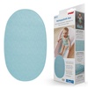 MyHappyBath Mat - Baby Badewannenmatte, Anti-Rutsch-Oberfläche mit Walmotiven, 42 x 25 cm, blau