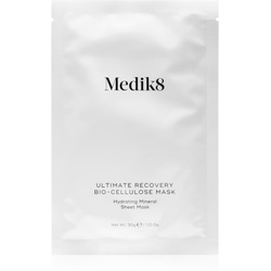 Medik8 Ultimate Recovery Bio-Cellulose Mask Zellschichtmaske mit feuchtigkeitsspendender und beruhigender Wirkung 6 St.