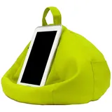 Raypontia Tablet Sitzsack - 23 * 23 * 15 cm Handy Sitzsack Kissen,Klein Sitzsack Für Handy,Tablet Ständer Kissen,Tablet Ständer Mit Kissen,Tablet Kissen Ständer,Tablet Handy Ständer Kissen, Green
