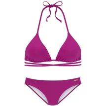 Bruno Banani Triangel-Bikini Damen Lila 34 Cup C/D