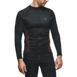 Dainese No Wind Thermo LS Funktionsshirt Schwarz/Rot XS/S