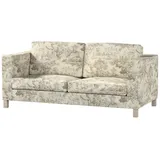 Dekoria Sofahusse Karlanda Schlafsofa kurz, Avinon beige