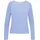 Buffalo V-Ausschnitt-Pullover Damen blau meliert Gr.32/34