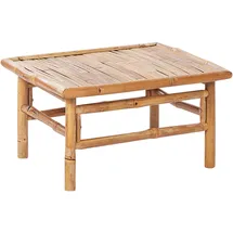 Beliani Gartentisch 64 x 55 x 20 cm Braun