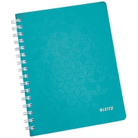 Leitz WOW, A5 80 Blatt, eisblau