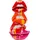 Kare Stabkerzenhalter Lips Rot