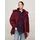 Tommy Hilfiger Steppjacke "TJW MIDI ALASKA FAUX FUR", Damen, Gr. S (36), rot (deep rouge), Web, Obermaterial: 100% Polyester. Futter: 100% Polyester, unifarben, normal hüftbedeckend, Bündchen mit Klettverschluss, Jacken Steppjacke, mit Fellimitat