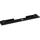 SOENNECKEN Kabelkanal horizontal beidseitig abklappbar für Tische B1800mm sw