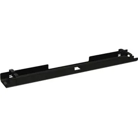 SOENNECKEN Kabelkanal horizontal beidseitig abklappbar für Tische B1800mm sw