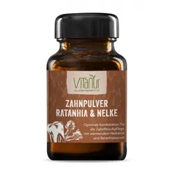Vitanur Zahnpulver Ratanhia & Nelke