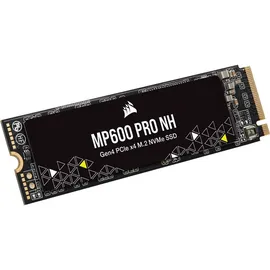 Corsair MP600 Pro NH 1TB, M.2 2280 / M-Key / PCIe 4.0 x4 (CSSD-F1000GBMP600PNH)