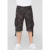 Alpha Industries Jet Shorts - Dunkelgrün,Dunkelgrau,Schwarz - 31/31,31