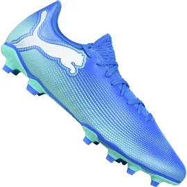 Puma Future 7 Play FG/AG Fußballschuhe Kinder 01 hyperlink blue/mint/white 38