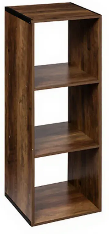 5Five Retro Industrielles Holzmodulares Regal mit 3 Etagen 100,5 x 34,5 x 32 cm 3 Fächer