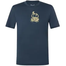 super.natural Kid's Crab Tee blau 104