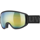 Uvex topic FM Spheric S5505702030 Schwarz Unisex Blau, Spiegel, Gelb Sphärisches Brillenglas