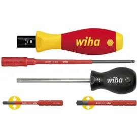 Wiha Drehmoment-Schraubendreher Set TorqueVario-S electric 5-tlg. 0,8-5,0 Nm PlusMinus/Pozidriv