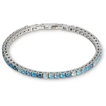 Coeur De Lion Tennisarmband Edelstahl blau 0600/30-0717 Größe ONE SIZE