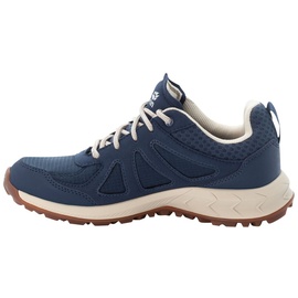 Jack Wolfskin Woodland 2 Texapore Low Damen dark blue/beige 37