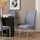 Idimex Esszimmerstuhl Aladino Stoff grau 4er Set