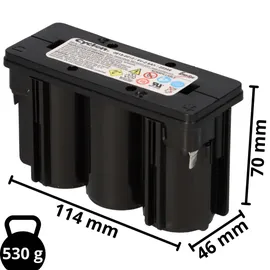 Hawker Gates Blei-Akku 6V 2,5Ah 0819-0012 - Pb2,5-6