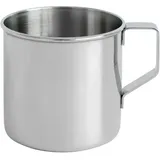 Basic Nature Edelstahlbecher 0,4 l Grau