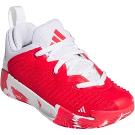adidas Initiation Basketballschuhe Kinder JQ6851 - pure ruby/cloud white/lucid red 30.5