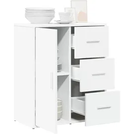vidaXL Sideboard Weiß 60x31x70 cm Holzwerkstoff