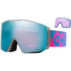 OAKLEY LINE MINER PRO L Schneebrille 2025 blue pink duality/prizm sapphire + prizm iced