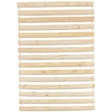 Idimex Latten-/Rollrost, Natur, Holz, Kiefer, Mode, 140x200 cm, FSC Mix, Schlafzimmer, Lattenroste, Rollroste