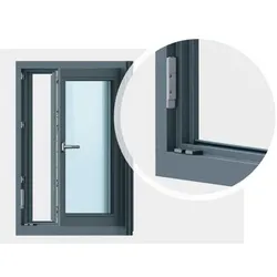 Fensterkontakt verdeckt liegend