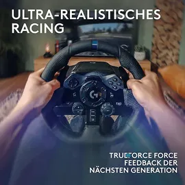Logitech G923 Lenkrad mit Pedalen + Schalthebel PC / PS5 / PS4