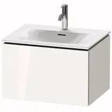 Duravit „L-Cube“ 62 × 40 cm, in Eiche Marmoriert